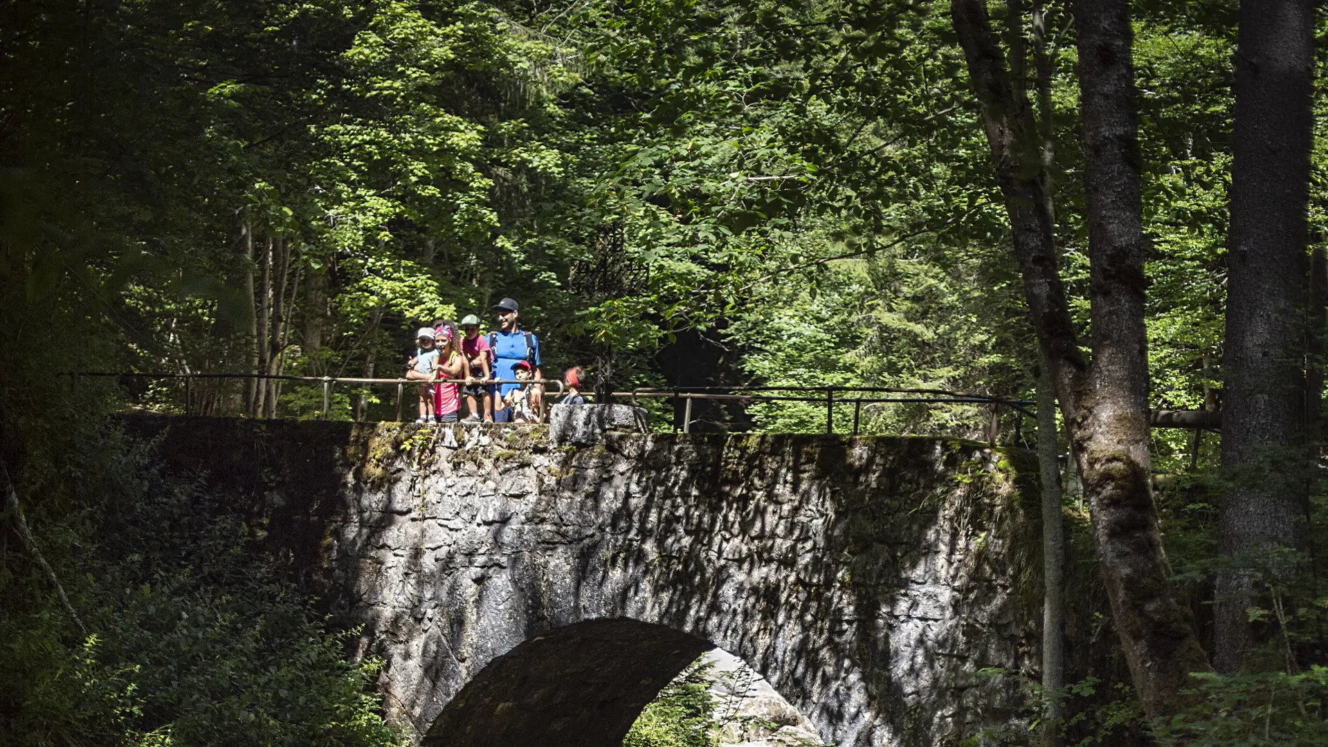 Le pont des Romains au Grand-Bornand