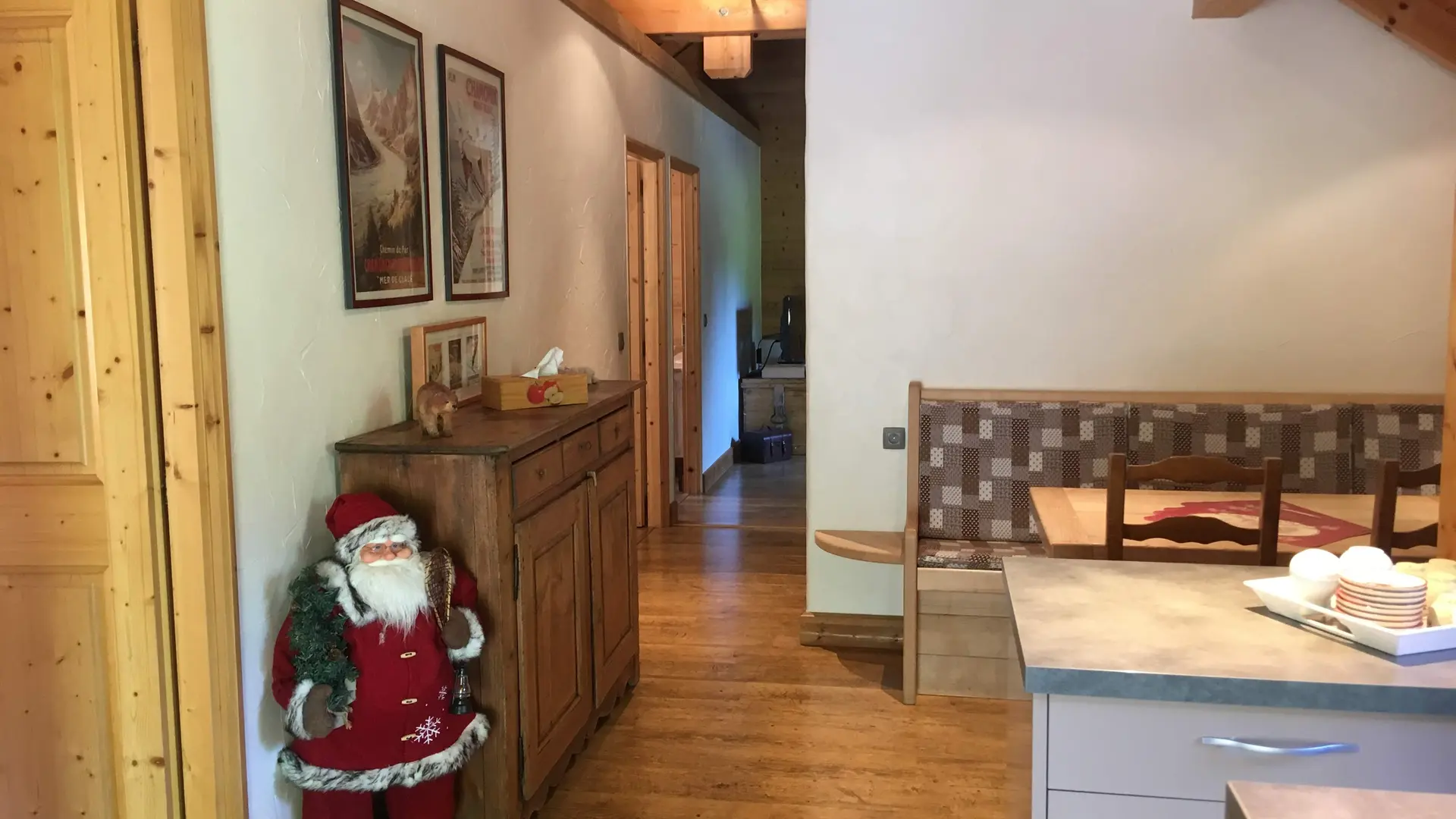 Salon salle à manger - Le Galetas de la Tournette - Les Clefs, Haute-Savoie