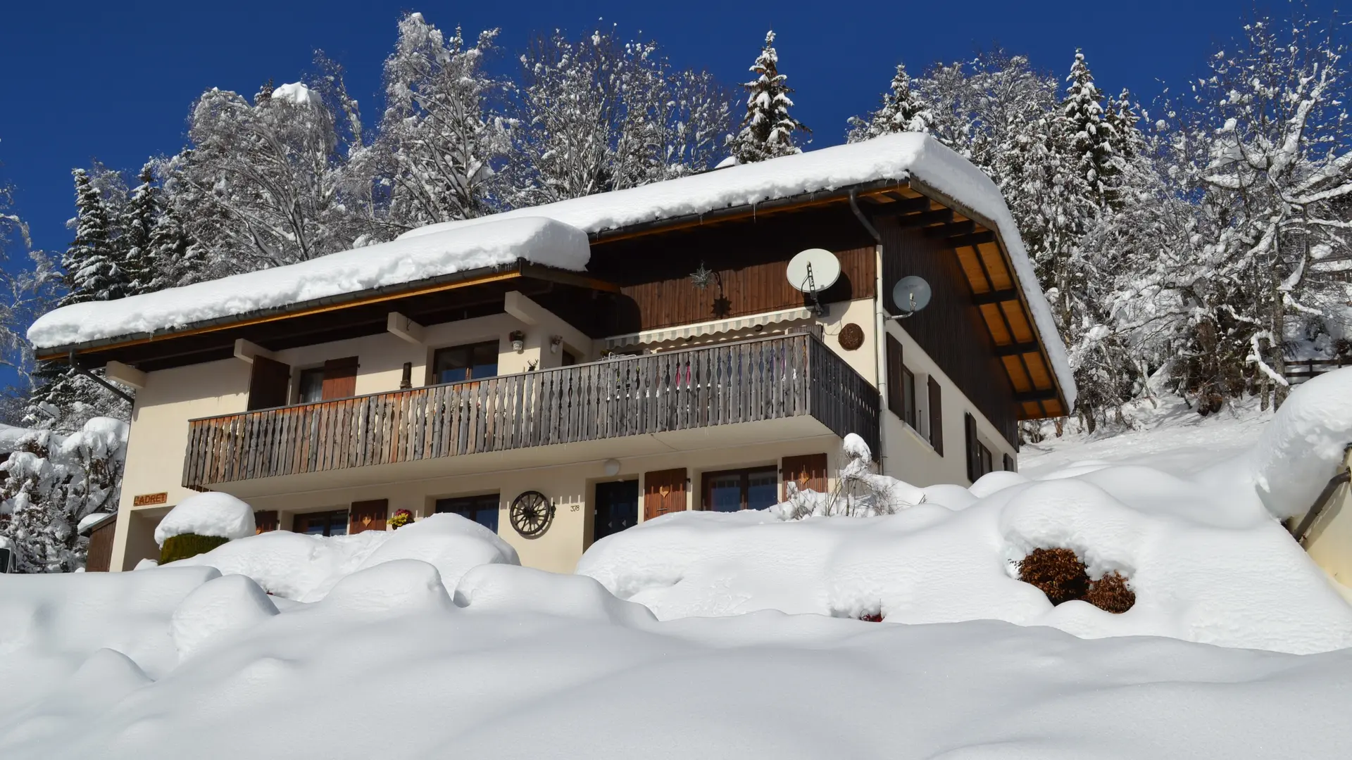 Vue extérieur hiver