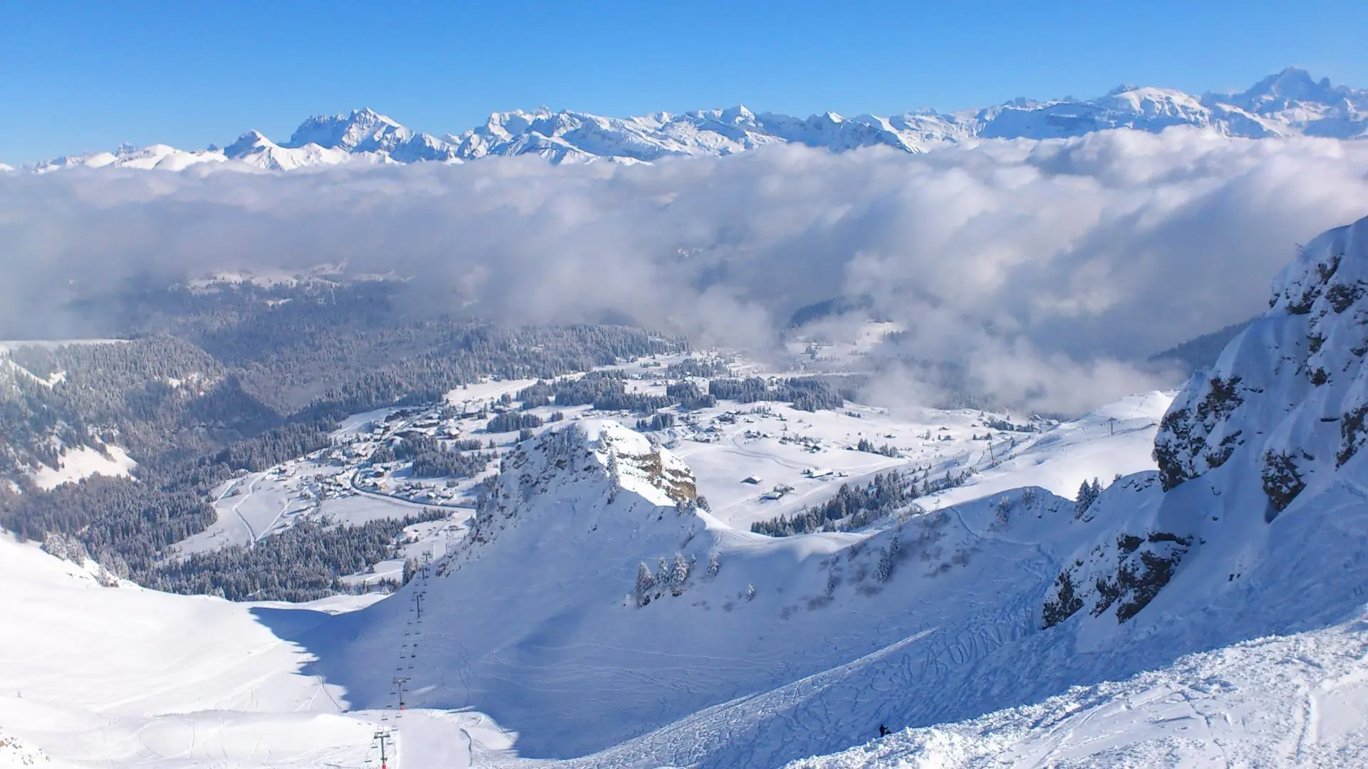 Ski à Sommand-Praz de Lys
