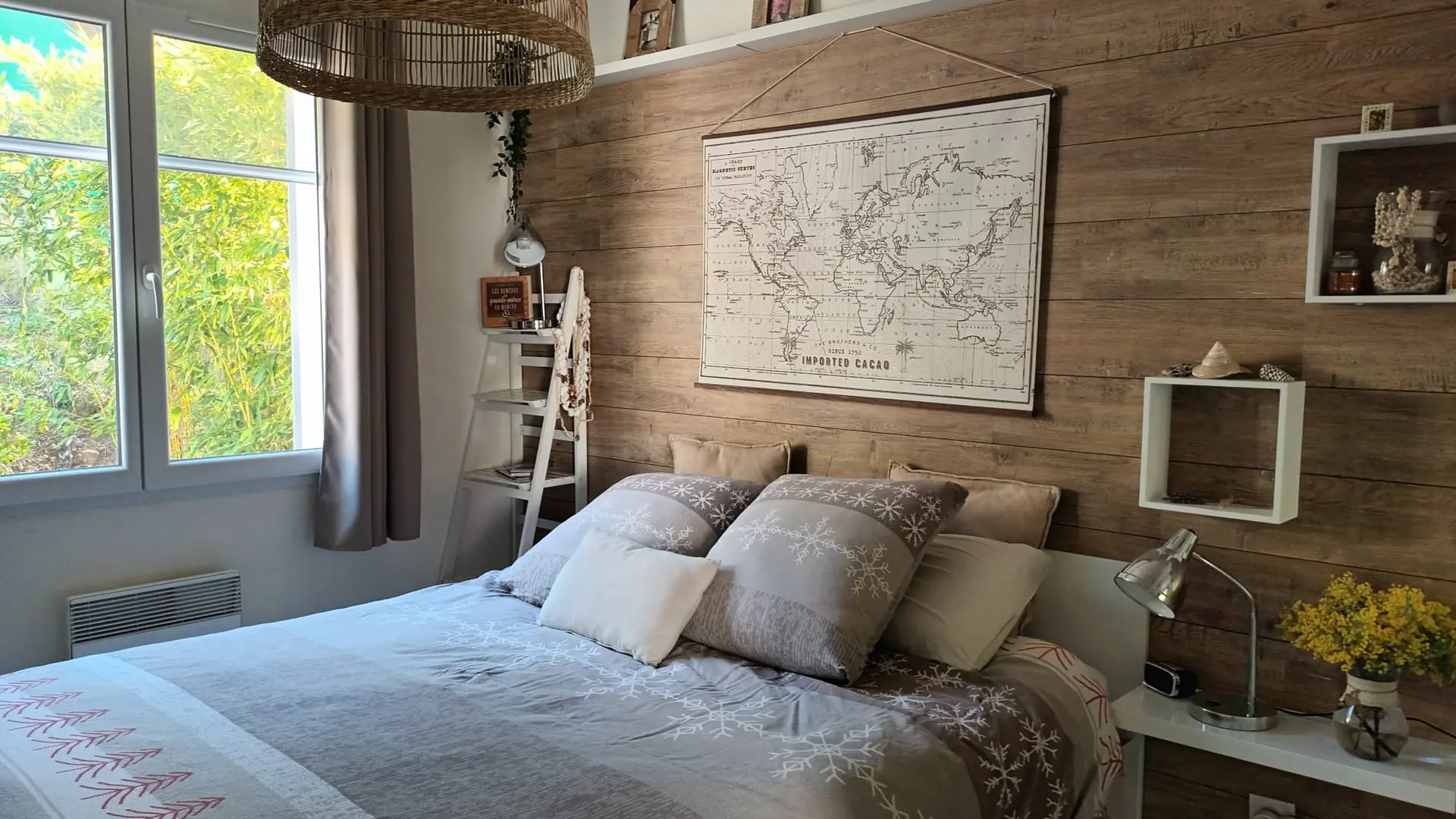 Chambre côté jardin