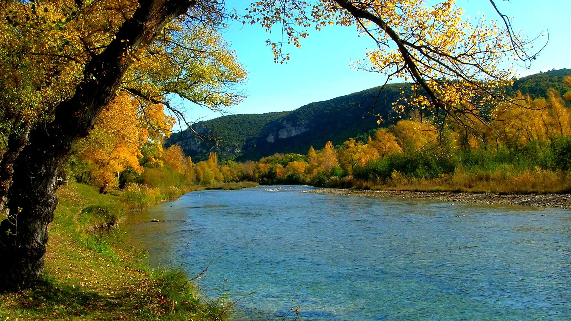 Automne au bord du Verdon