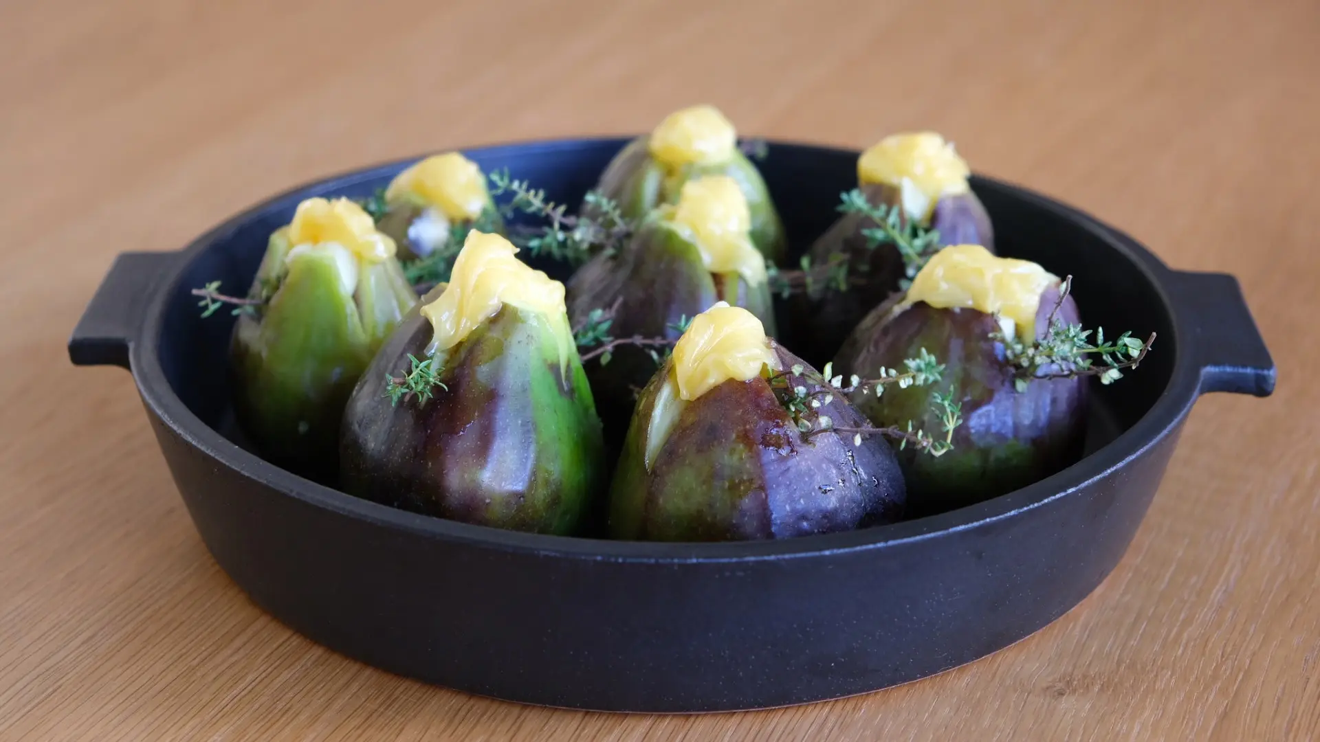 Figues rôties au thym