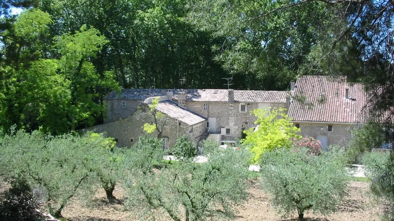 Le Mas Saint Roman, côté nord