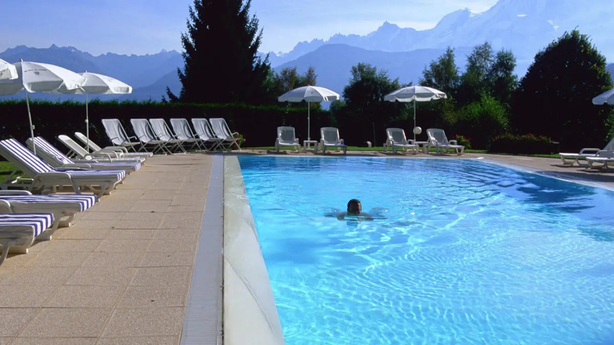 Piscine Hotel 4* Aux Ducs de Savoie à Combloux