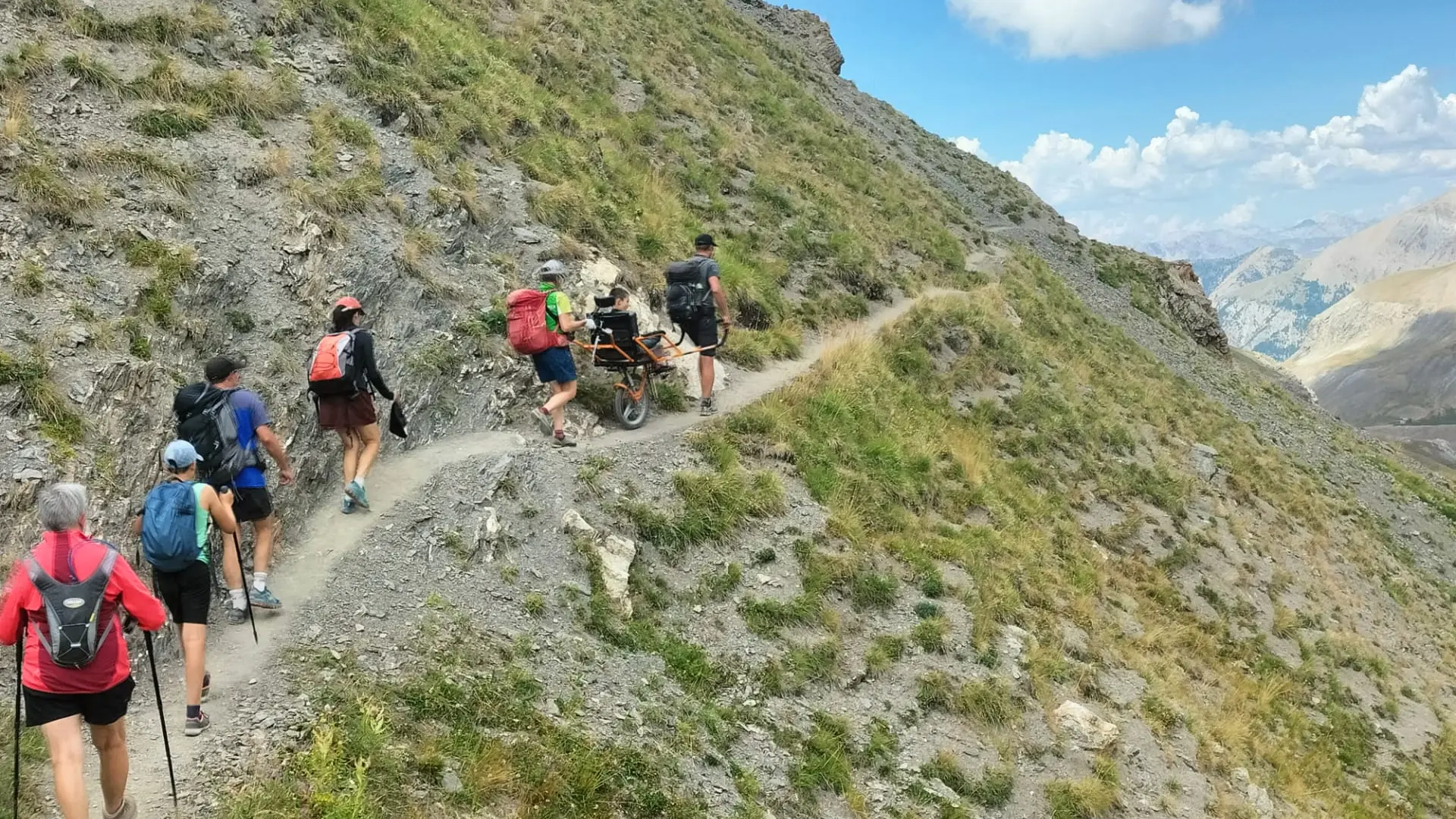 Randonnée accompagnée en Joelette