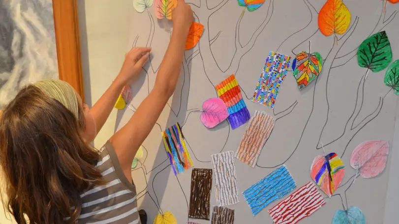 Activité enfant au musée Albert André