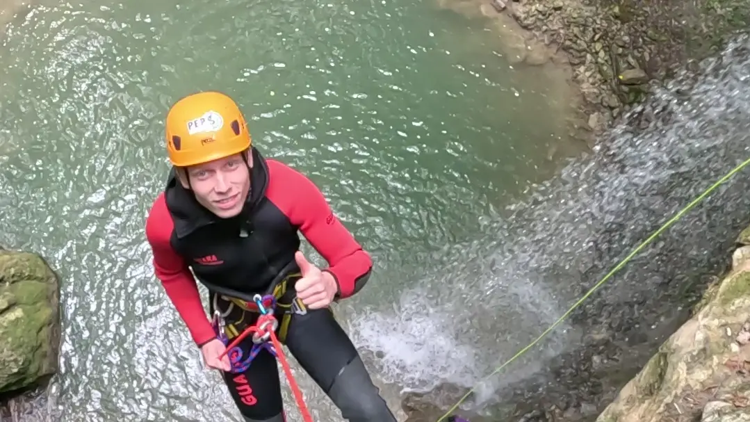 canyoning au gorges de Tréfond Pernaz (Ain Bugey)
