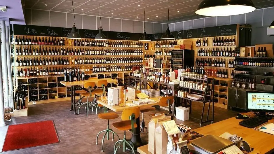 Intérieur de la boutique