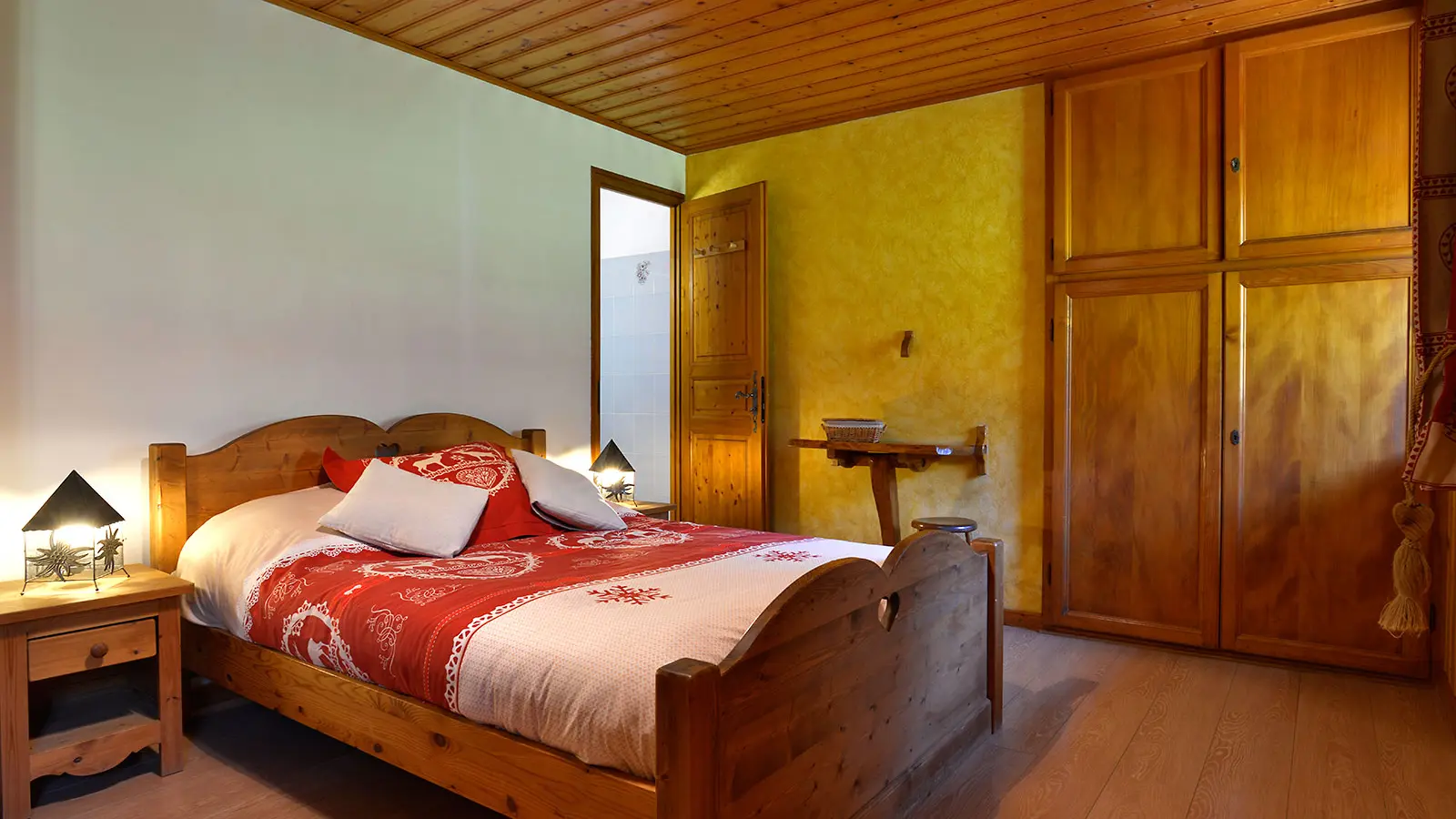 Chambre de 4 personnes avec salle d'eau privée