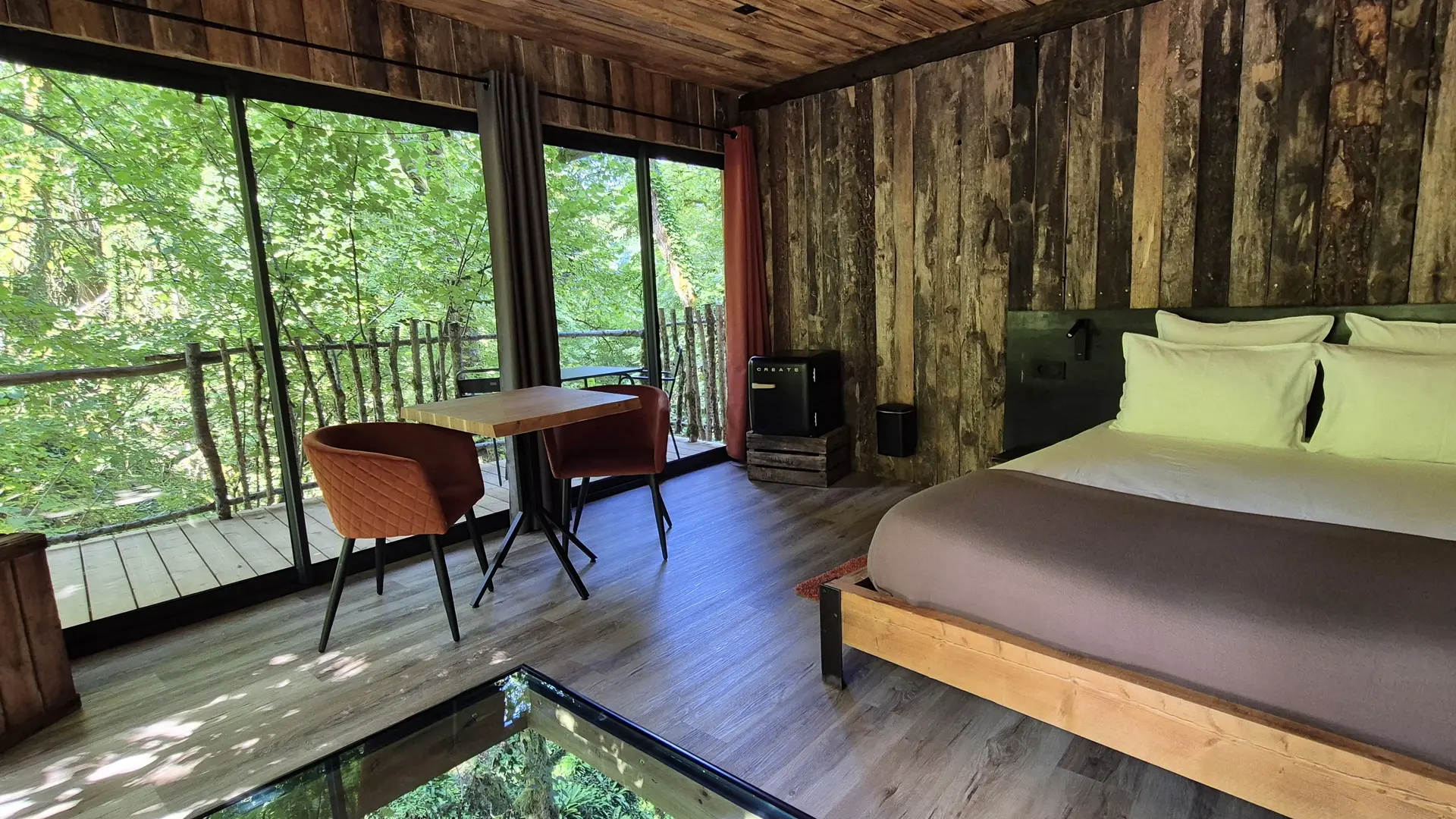 Intérieur Lodge de la Cascade Jour