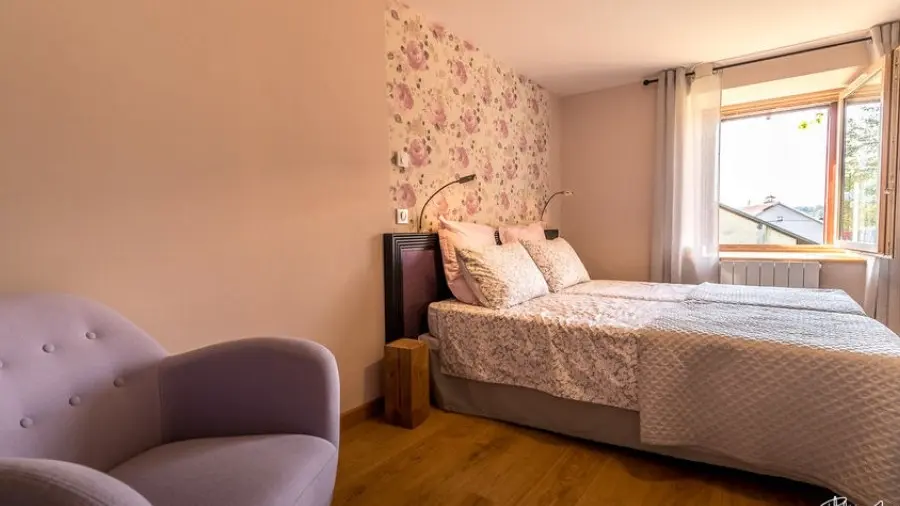 gîte Appolline, chambre 2 lits simples