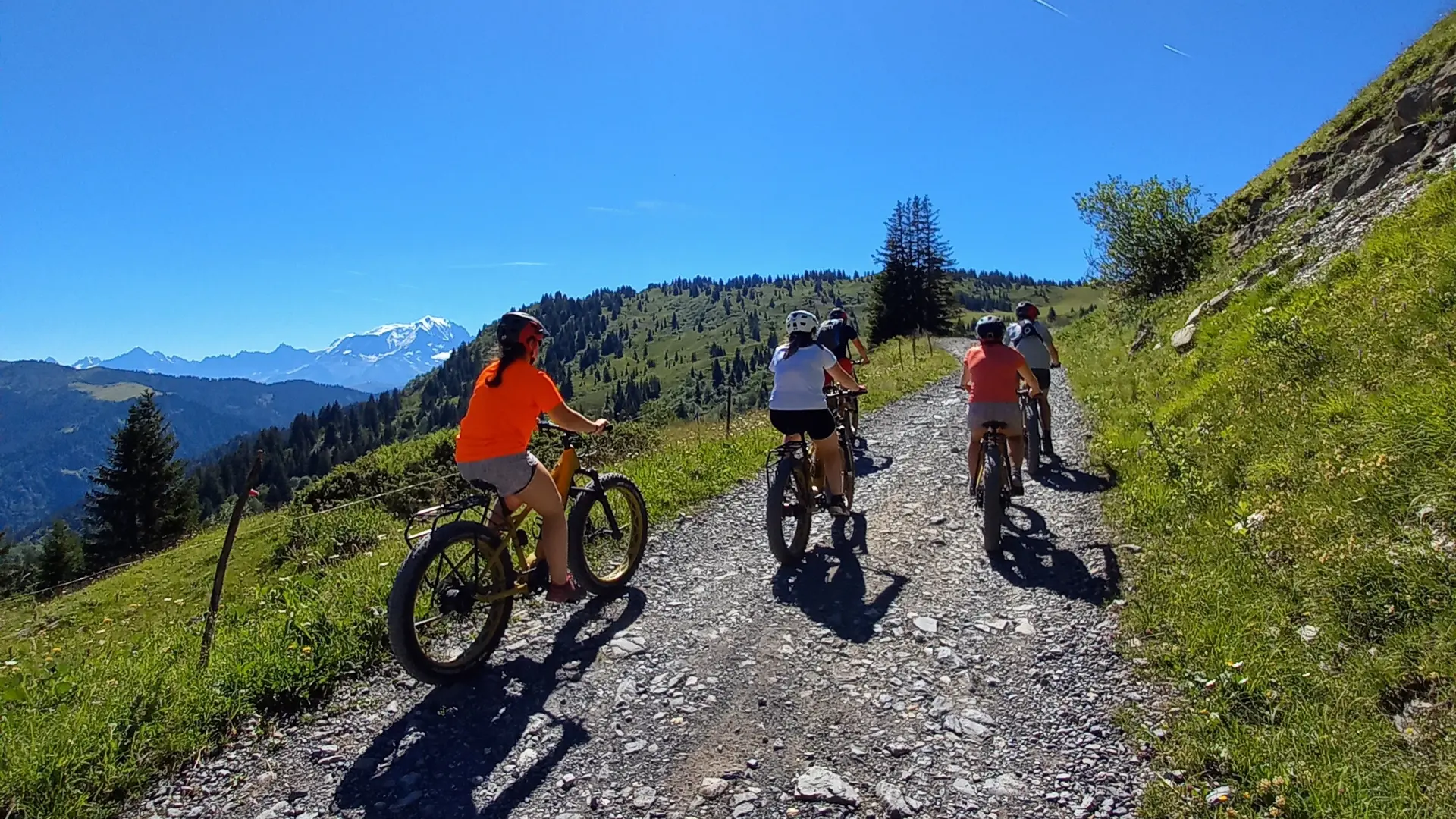 Balade été en Fat Bike - Val d'Isère