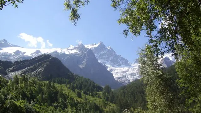 Vue du camping - La Grave