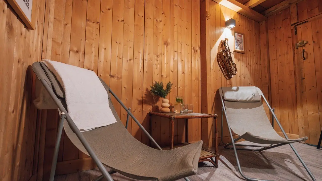 Espace privé avec Douche - Sauna