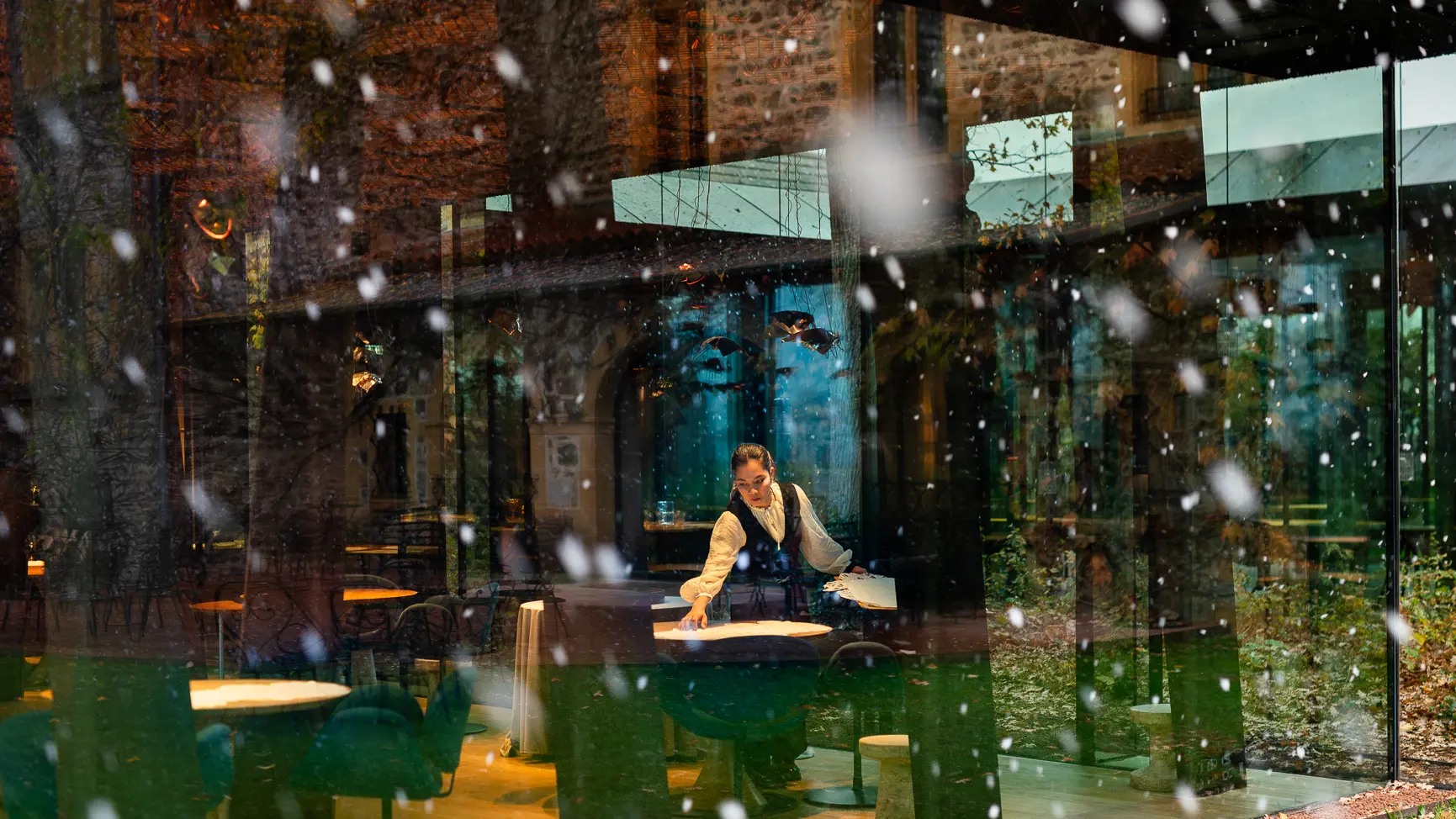 Le Bois sans Feuilles, restaurant à Ouches