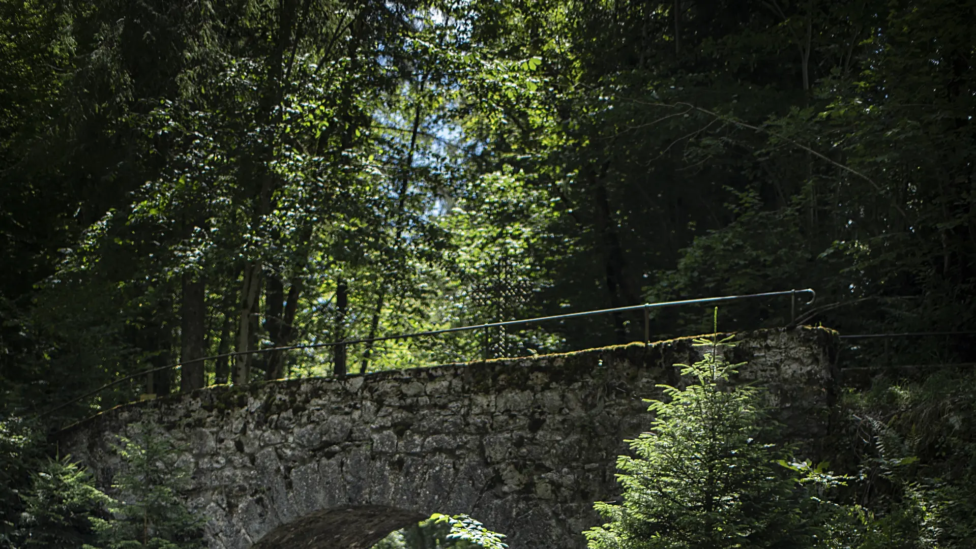 Le pont des Romains au Grand-Bornand