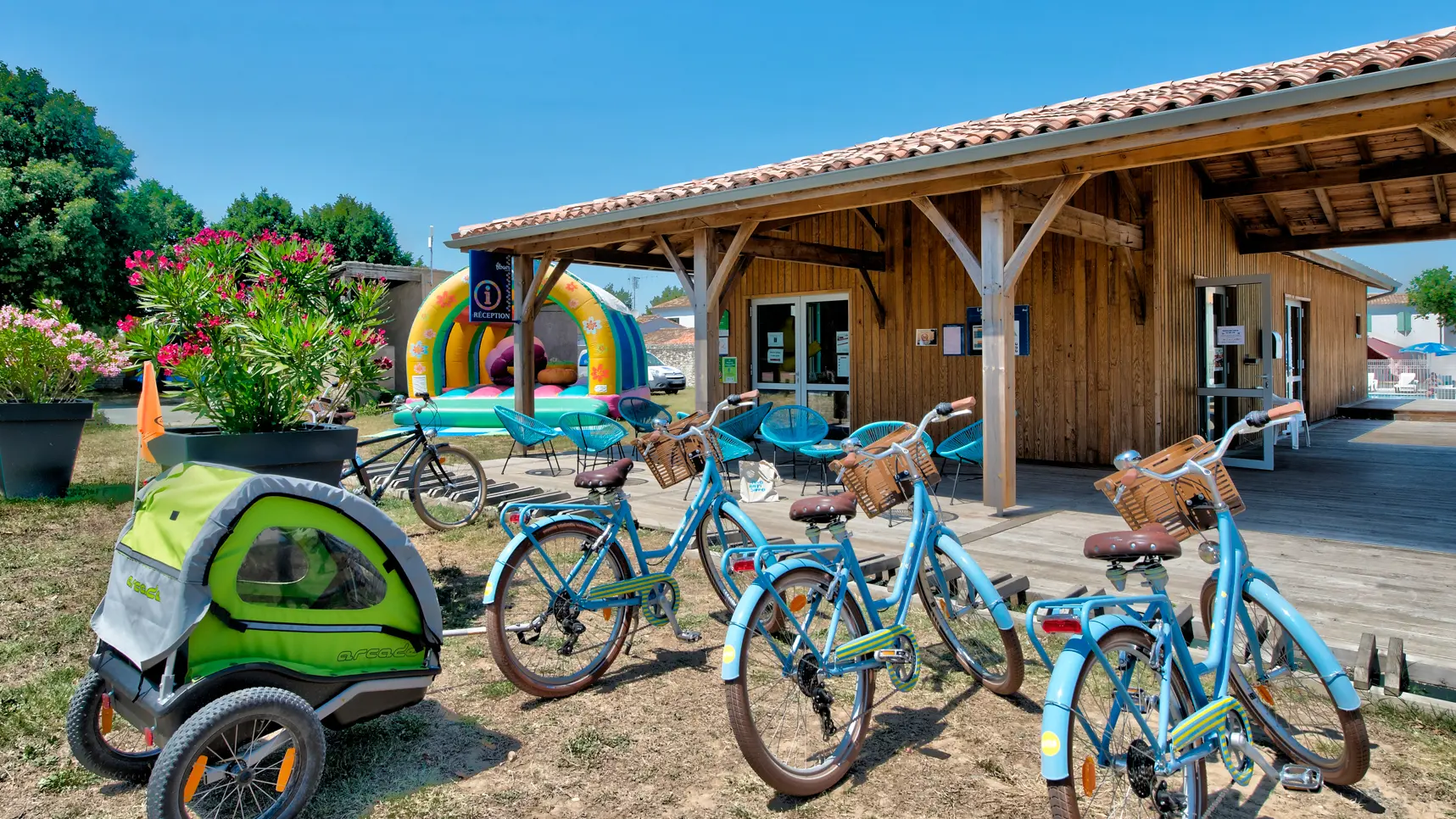 Location de vélos au Flower Camping - Bel Air