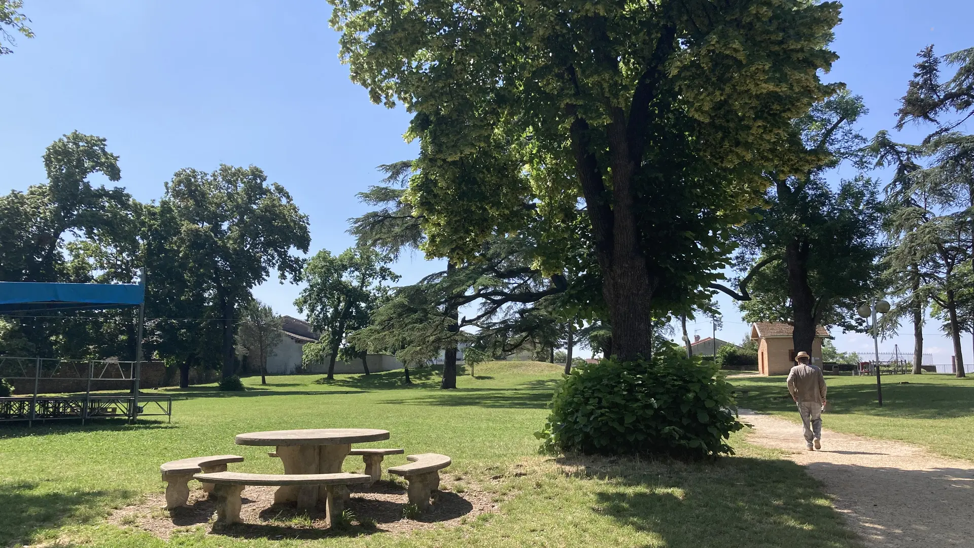 Parc de Bonrepos à Saint Rambert d'Albon