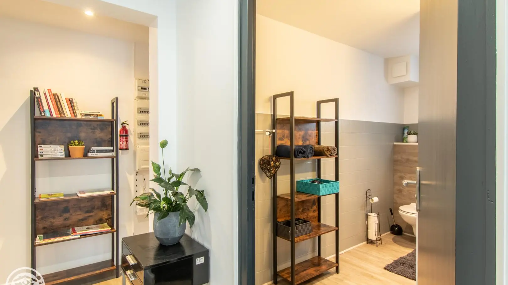 Accès salle de bains