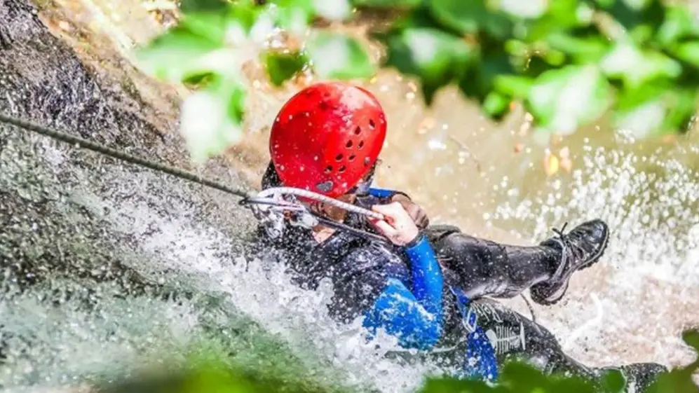 Canyoning de l'Argansou en famille