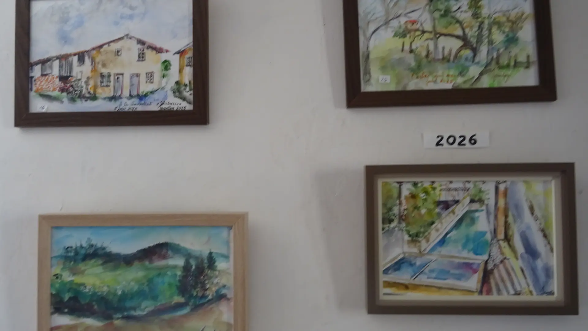 Aquarelles 2026