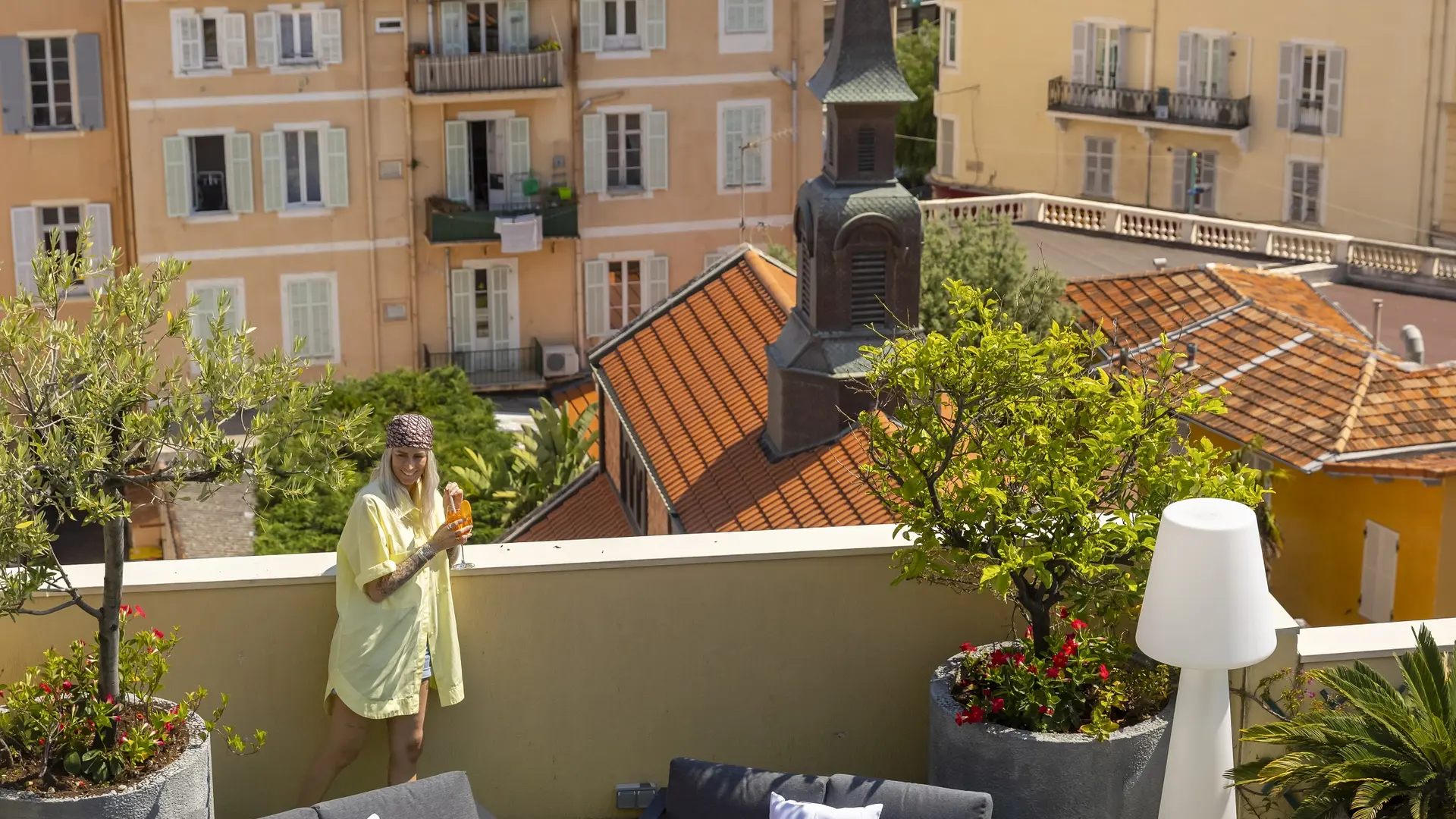 Vue depuis la terrasse