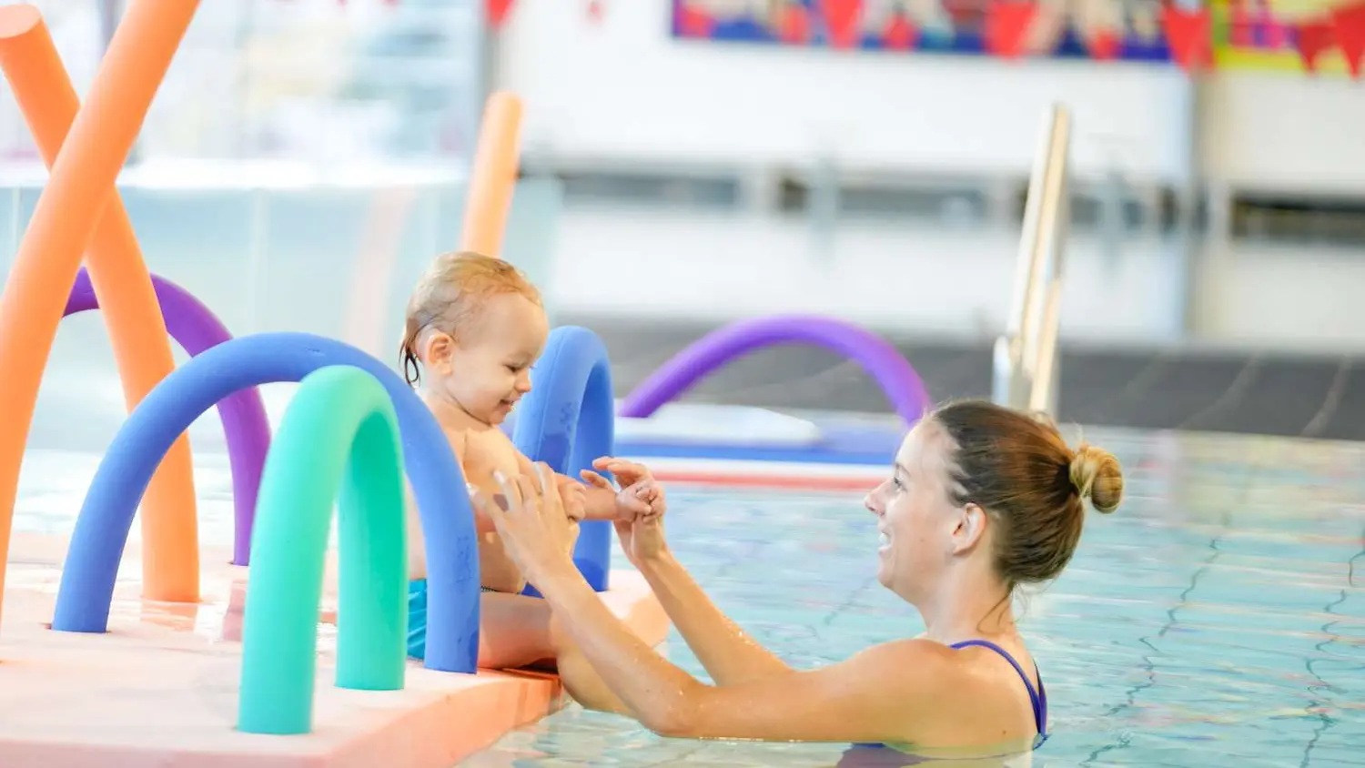 Bébé plouf Piscine Saint-Gervais