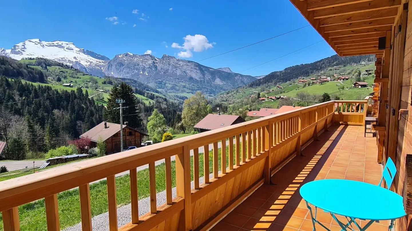 Vue extérieure depuis le balcon/terrasse