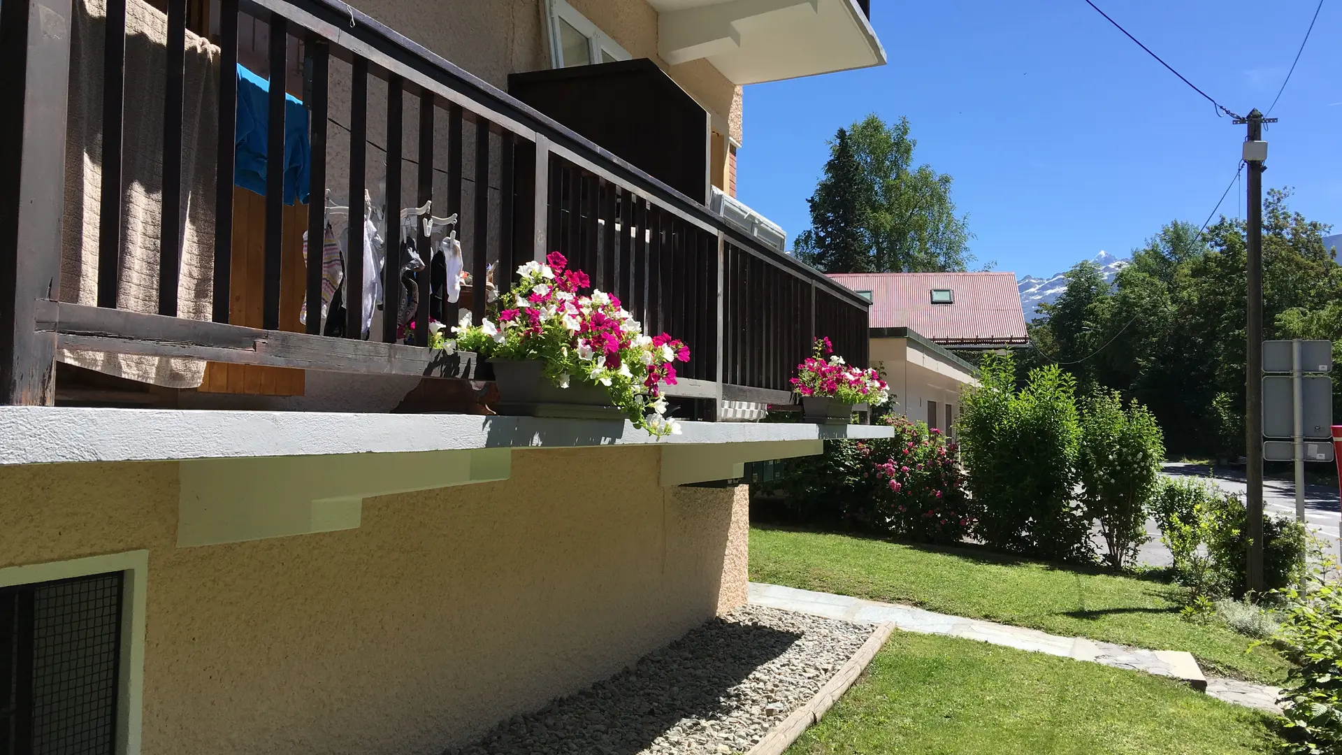 balcon rdc et jardin