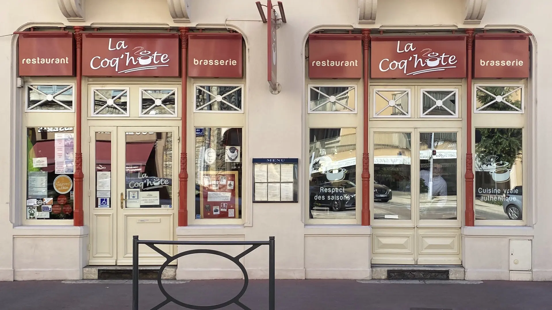 façade du restaurant