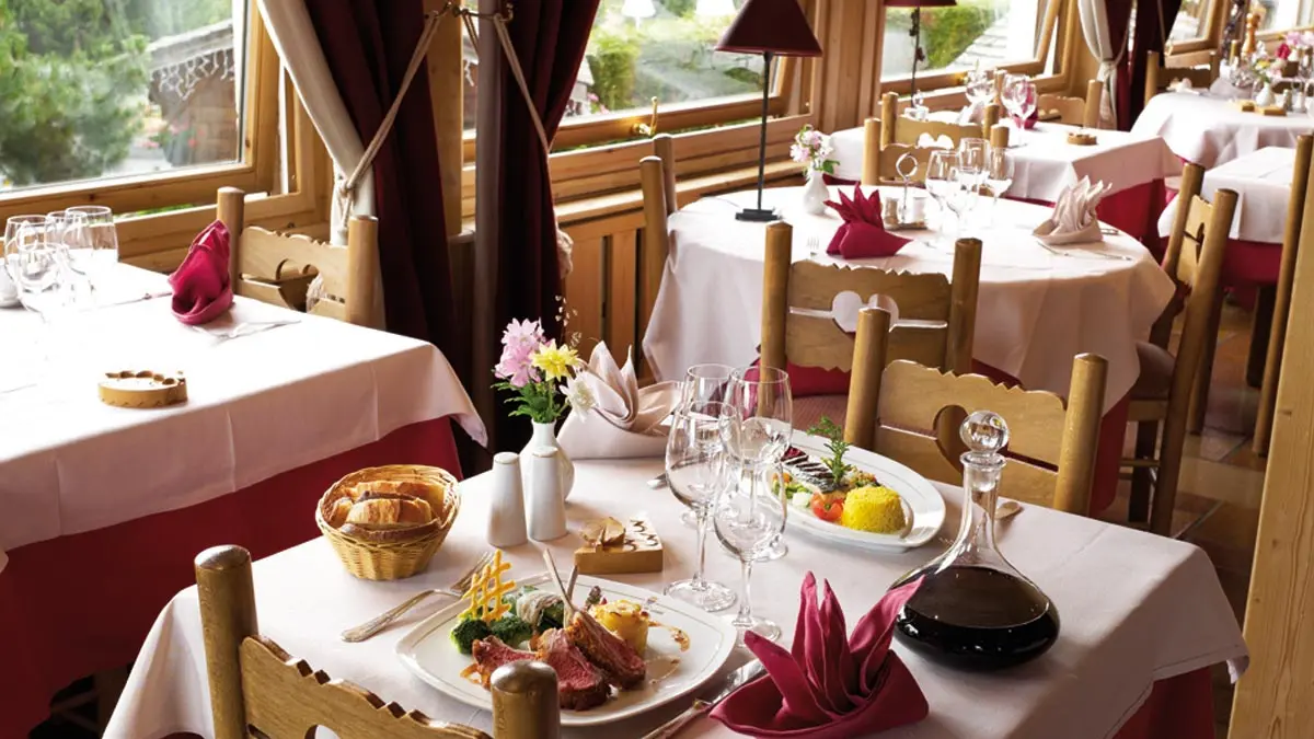 Restaurant Hotel 4* Aux Ducs de Savoie à Combloux
