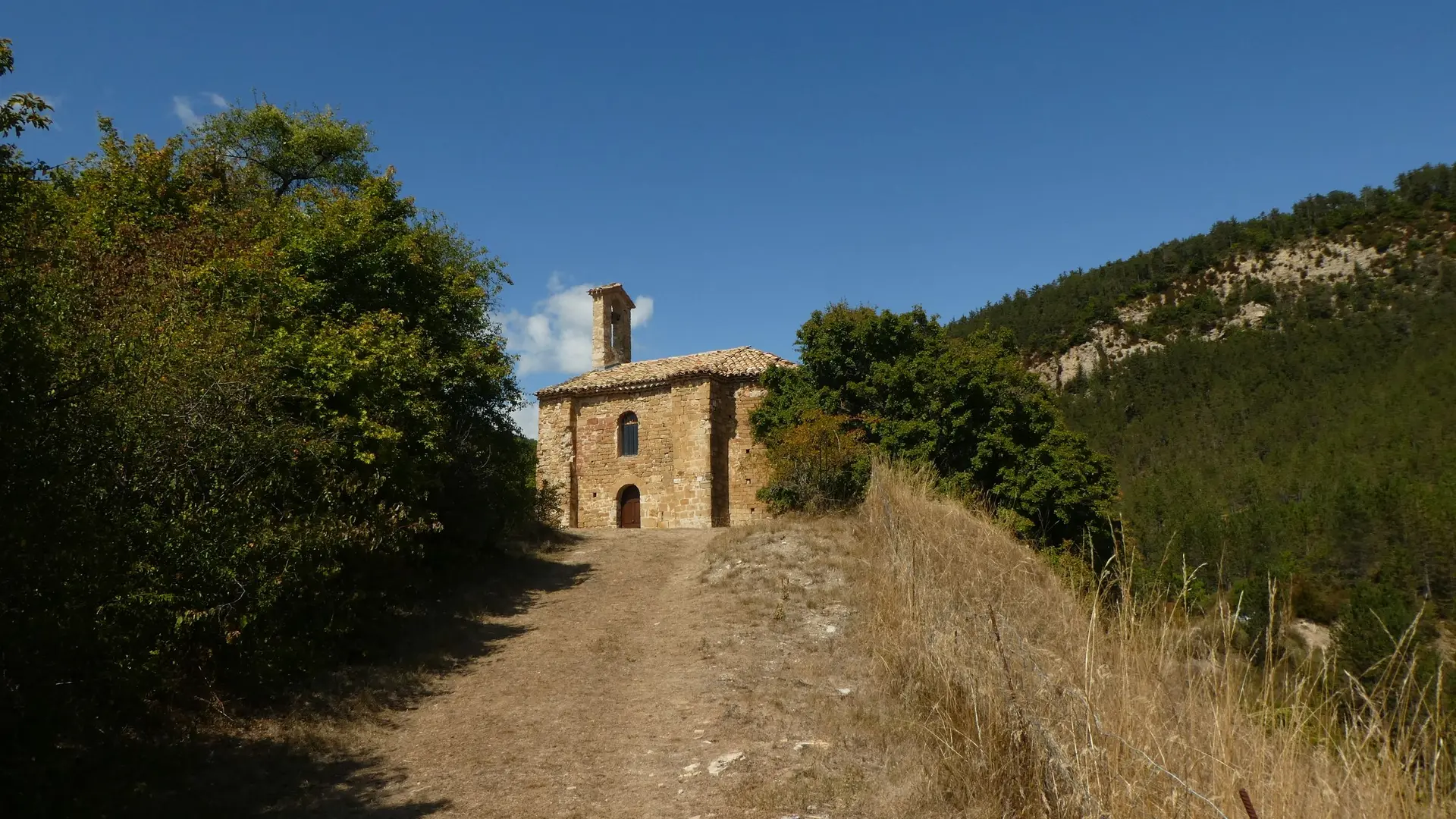 Arrivée à la Chapelle St Cyrice