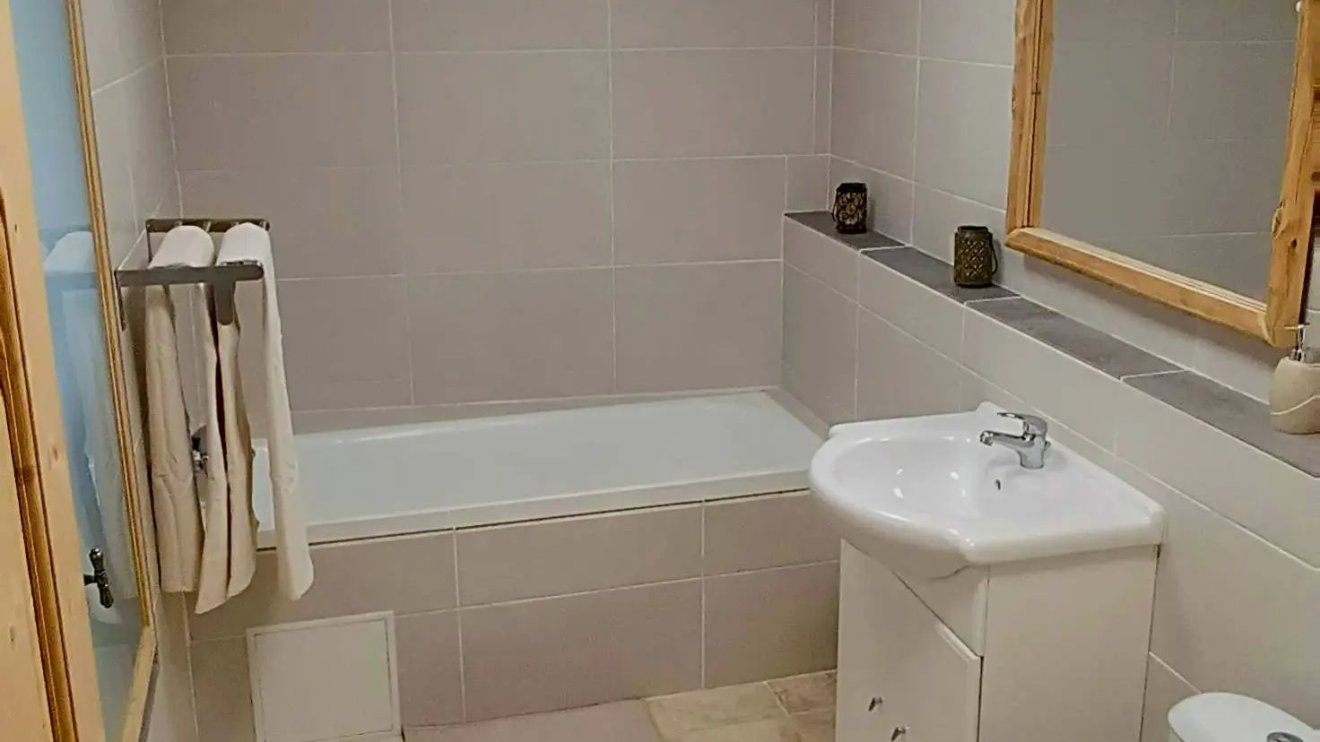 Salle de bains baignoire