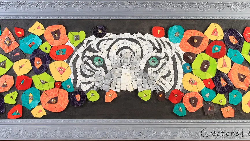 Mosaïque tigre