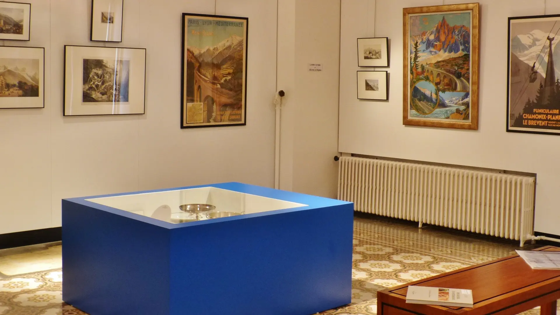 Musée Alpin Chamonix - salle repères métamorphose vallée