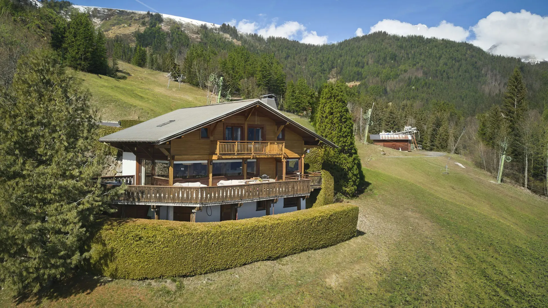 vue du chalet