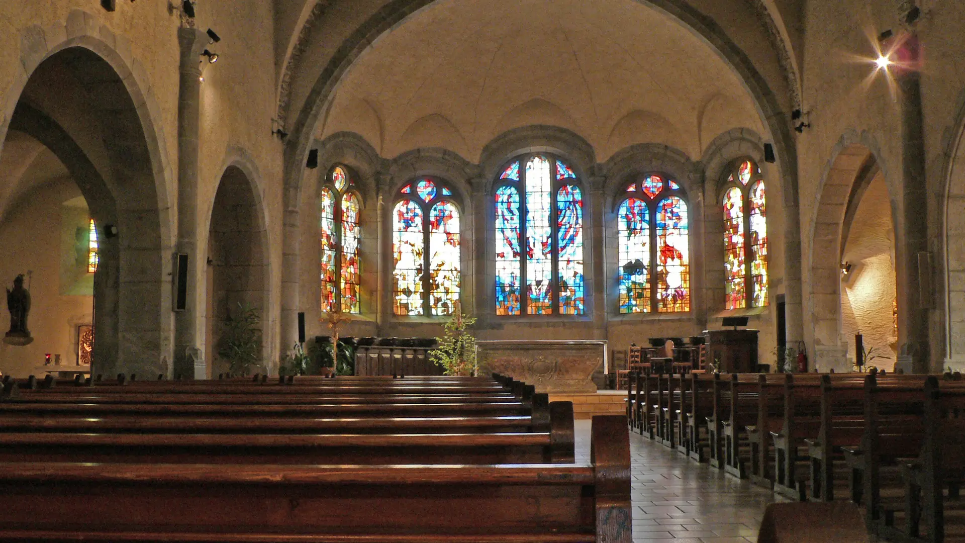 Vue intérieur de l'église