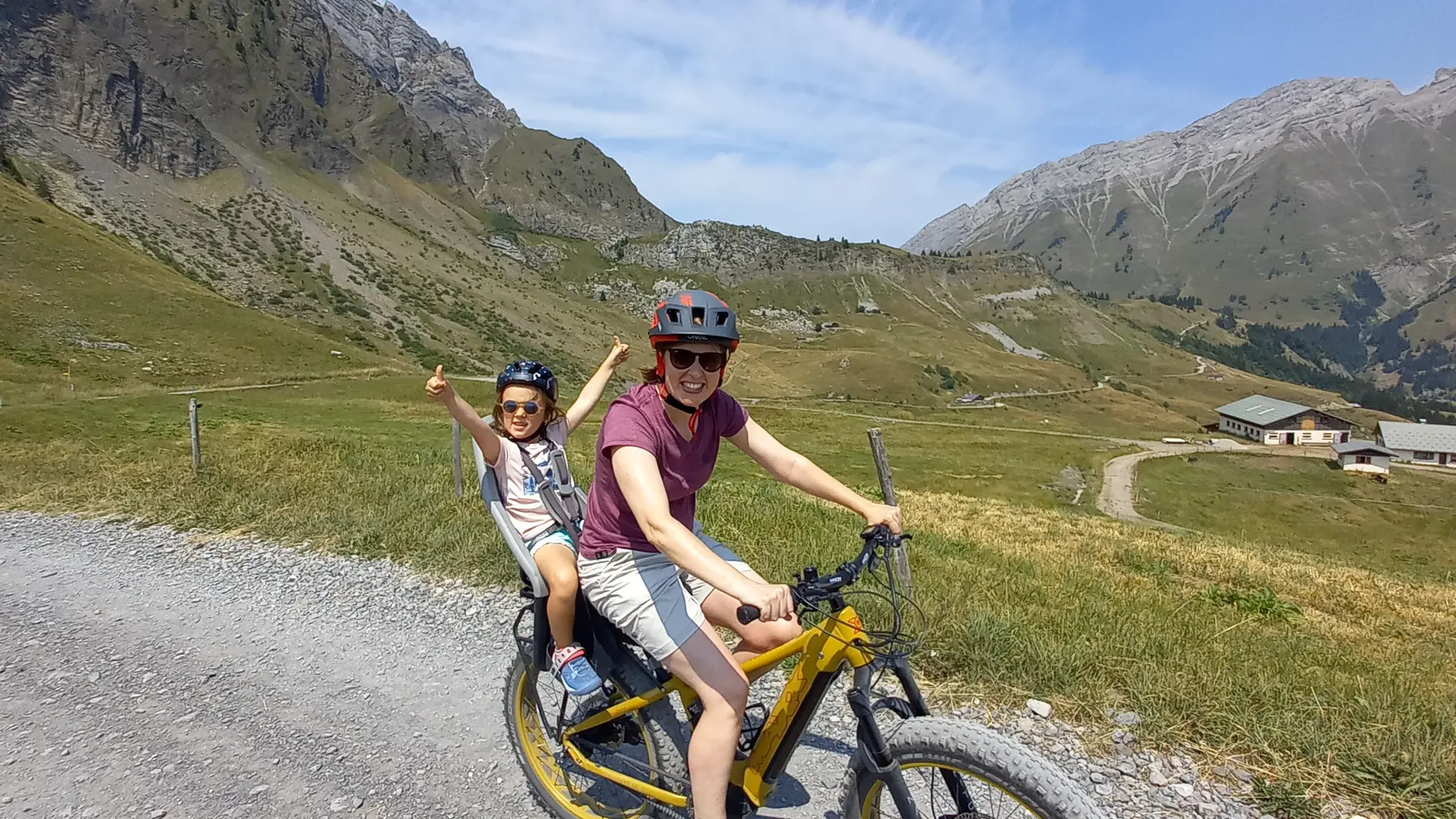 Balade été en Fat Bike - Val d'Isère