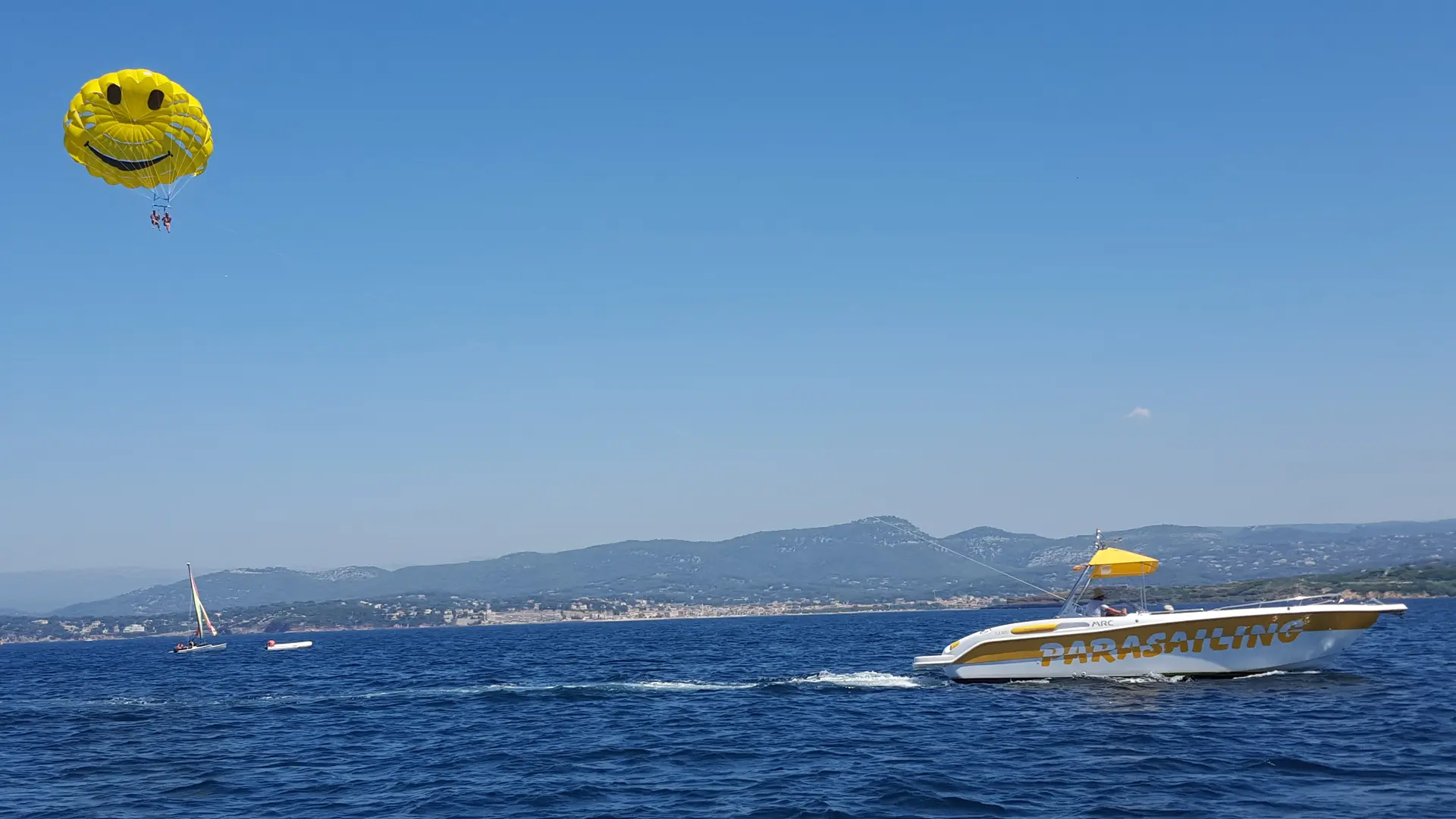 Parachute ascensionnel dans le Var