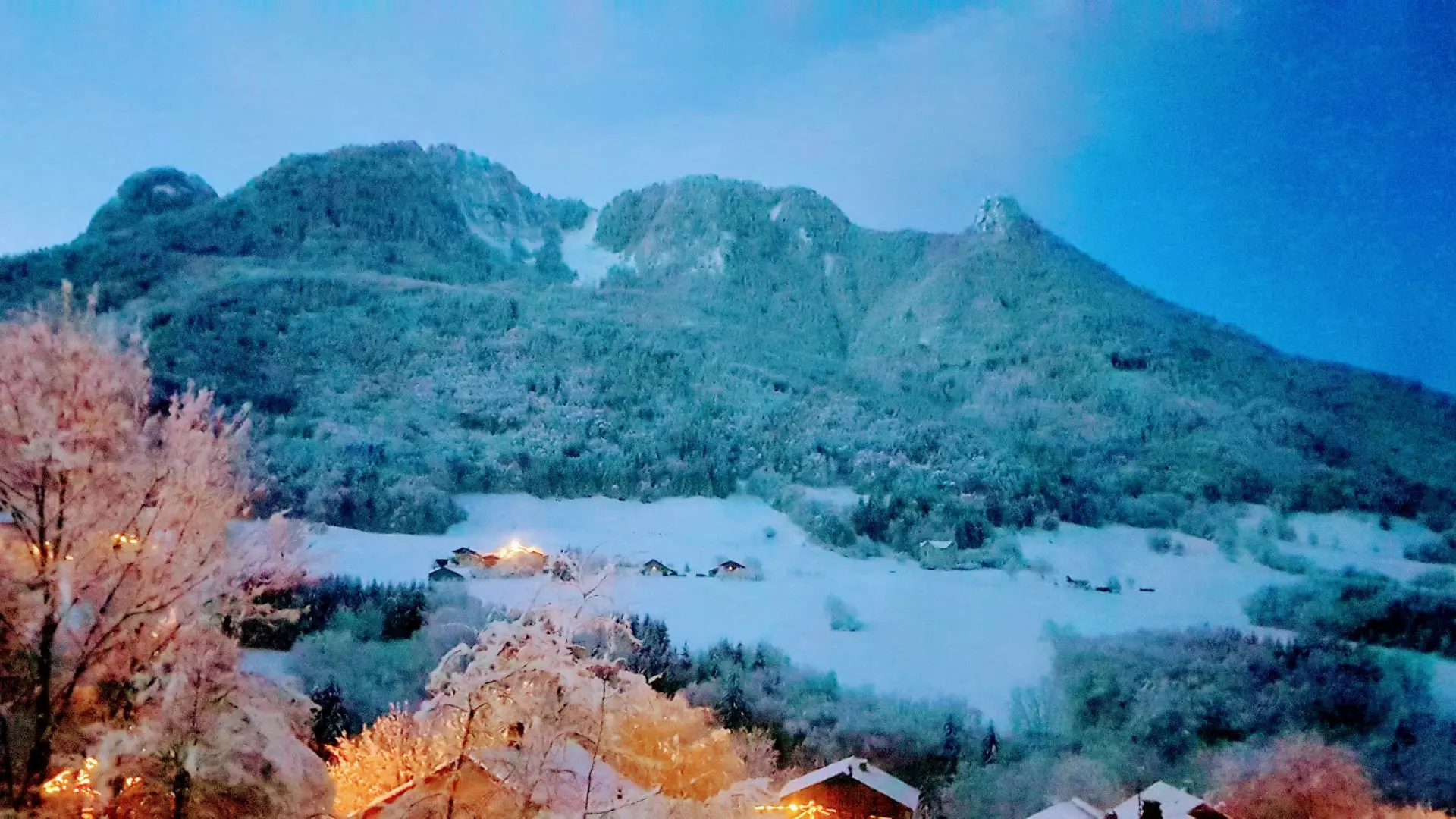 Vue du Gîte.