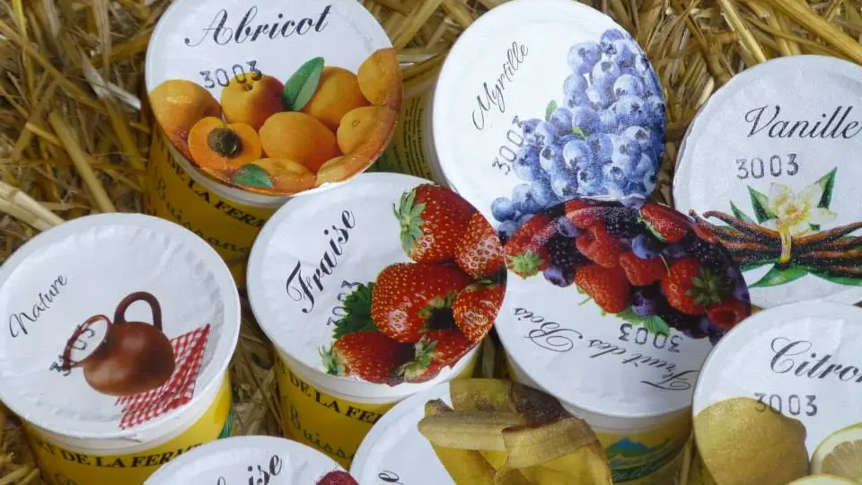 Yaourts aromatisés