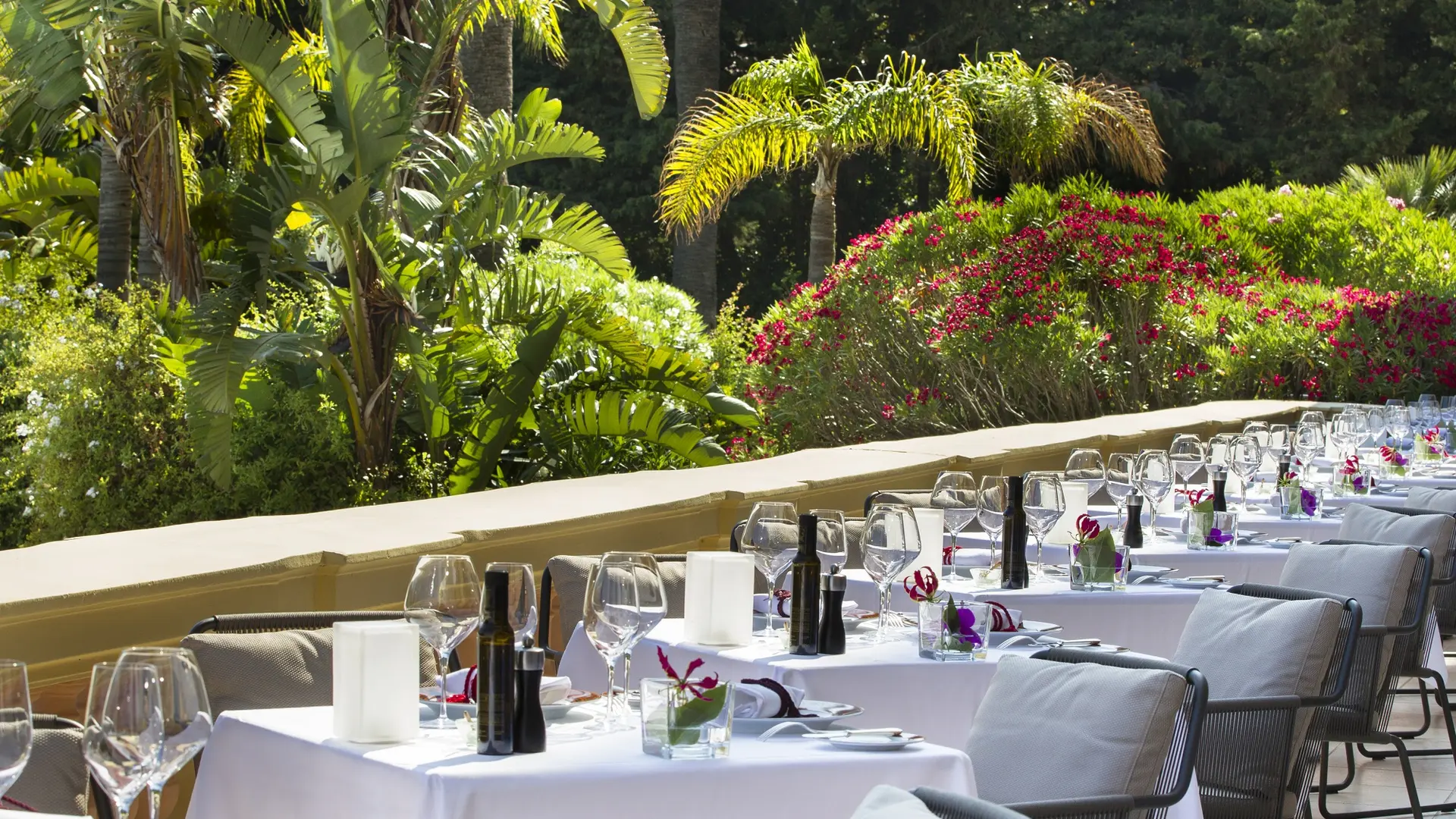 La Table du Royal - Vue jardin