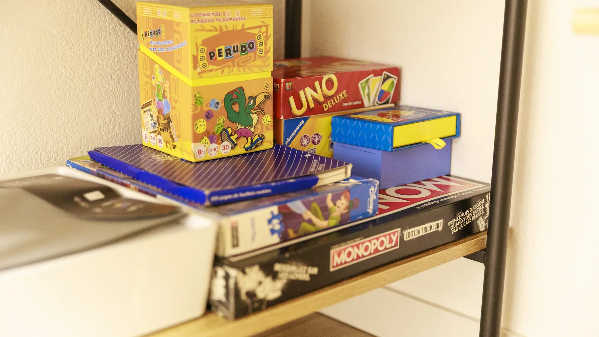 Jeux de société à disposition