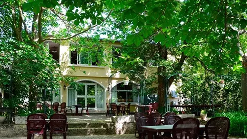 Terrasse d'agrément Logis Le Céans