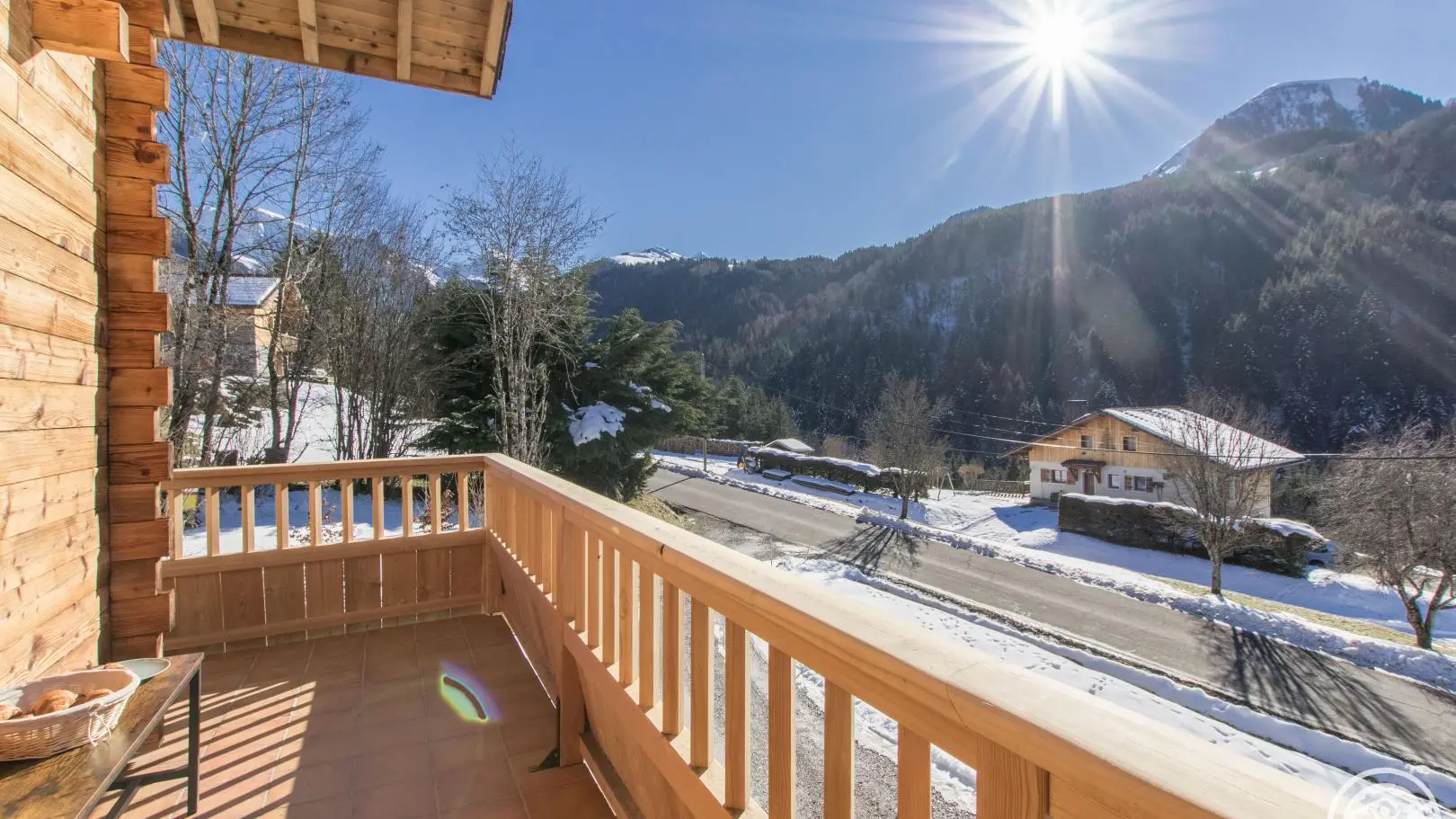 Vue extérieure depuis le balcon