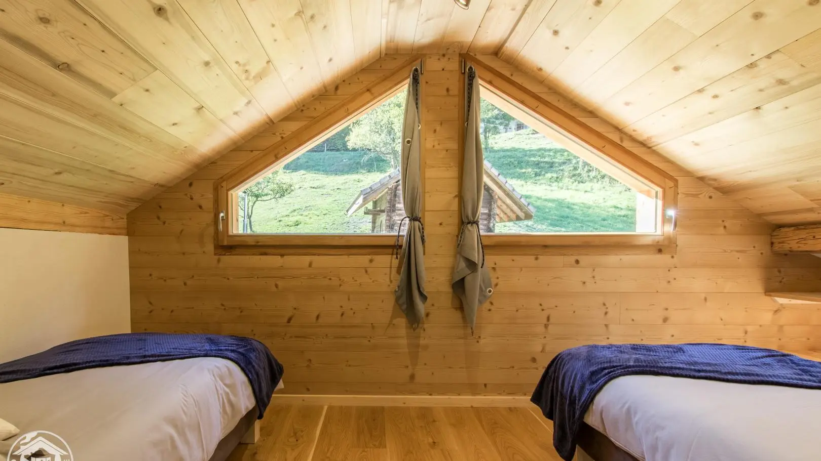 Chambre Cotagne avec lits jumelables
