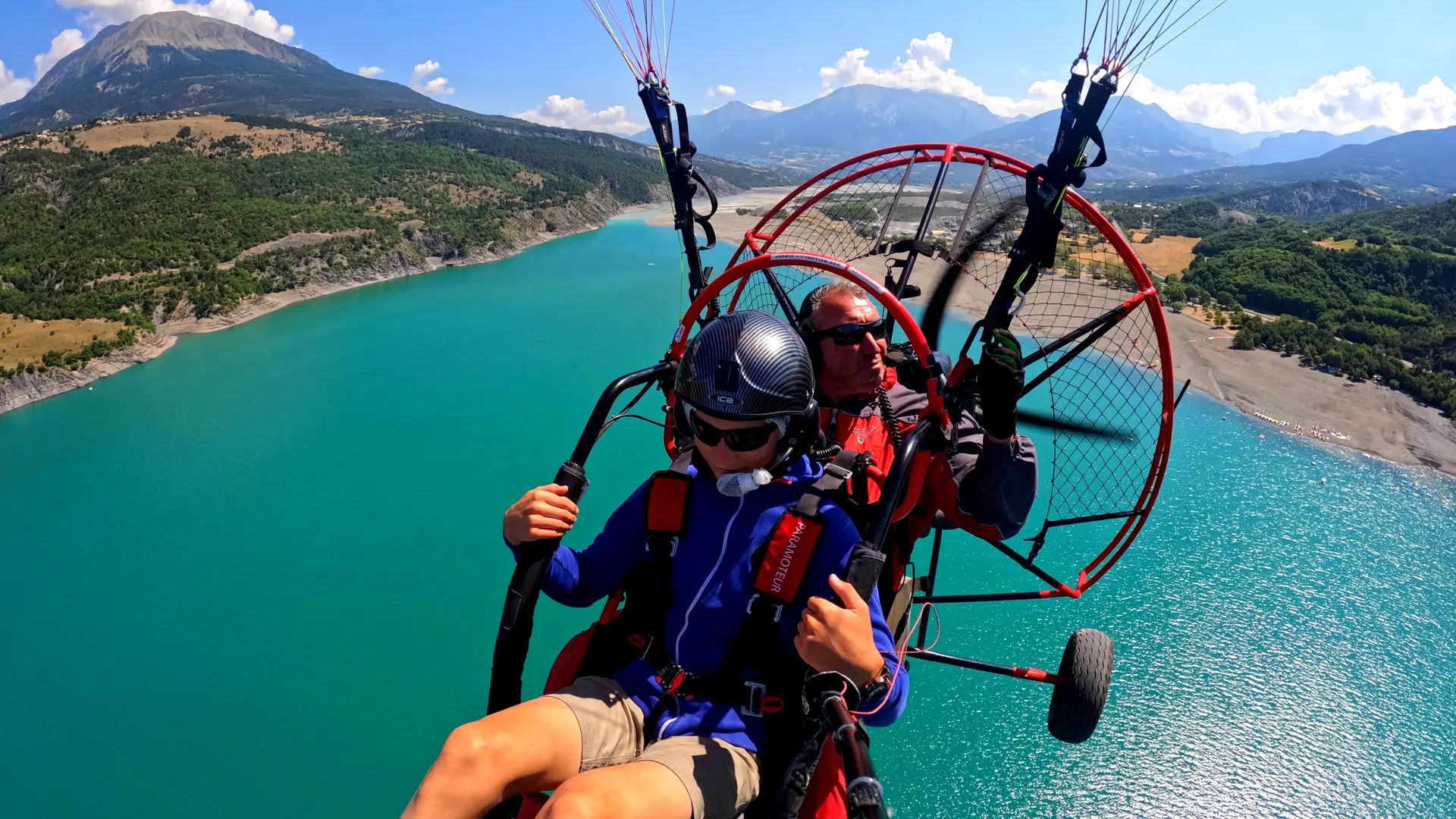 Parapente motorisé, Crots