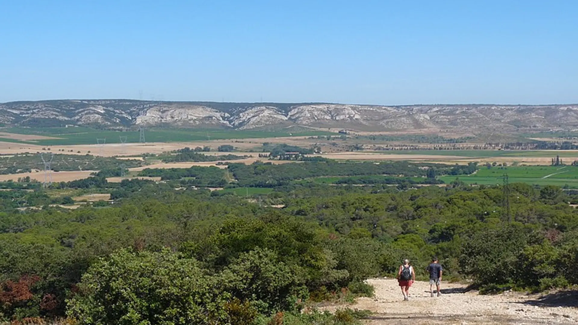 Balade sur les pentes du défends