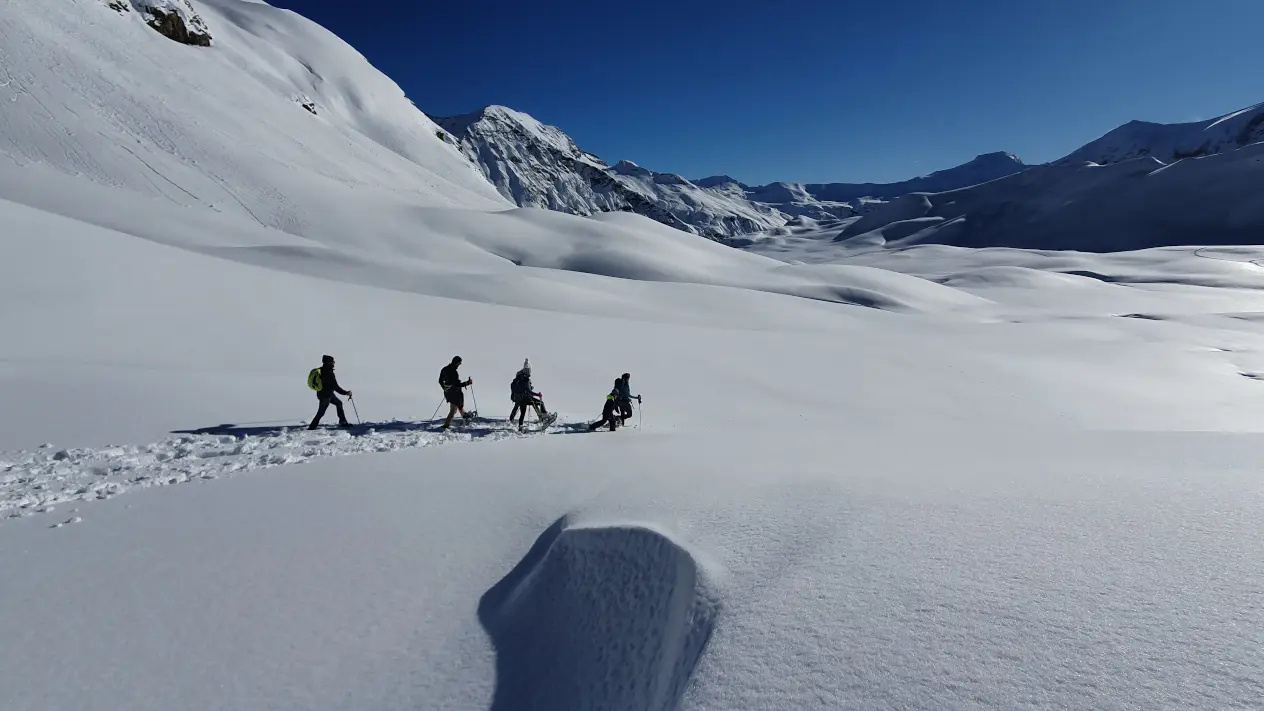 Aimée la montagne, accompagnatrice